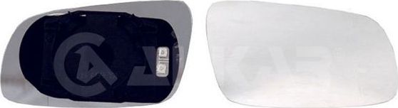 Зеркальное стекло бокового зеркала Alkar. Артикул 6426800