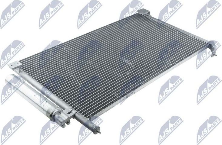 Радиатор кондиционера (конденсатор) NTY (алюминий). Артикул CCS-SB-002