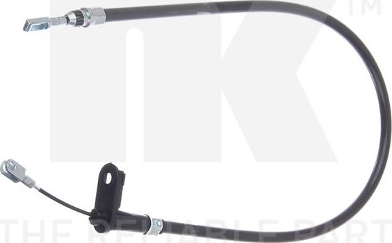 Трос ручника (тросик ручного тормоза) NK. Артикул 903328