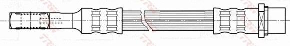 Тормозной шланг TRW. Артикул PHD471