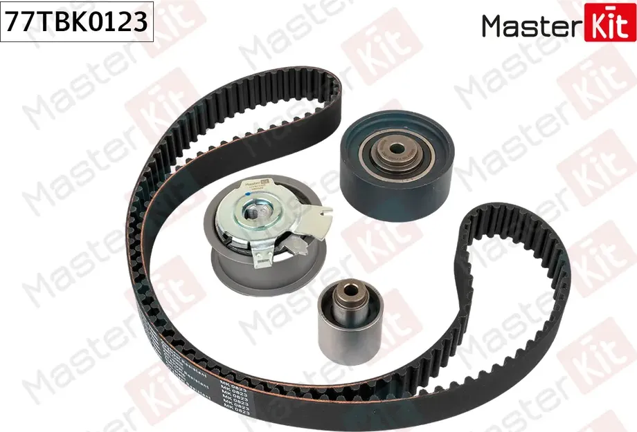 77TBK0123 Комплект ремня ГРМ Mitsubishi OUTLANDER II (CW_W) 2006 - 2012 (Master KIT). Артикул 77tbk0123