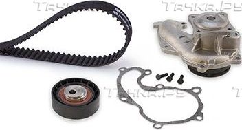 Помпа (водяной насос) с комплектом ремня ГРМ Gates PowerGrip® для Ford Transit Connect I 2002-2013. Артикул KP15541XS