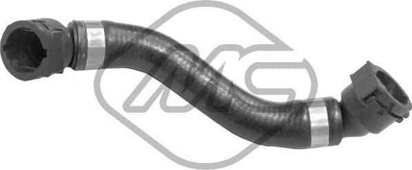 Патрубок радиатора (системы охлаждения) Metalcaucho. Артикул 99165