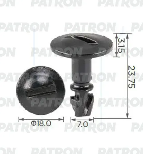 Саморез крепежный (Patron). Артикул P37-2402