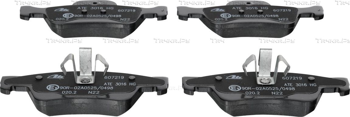 Тормозные колодки ATE задние для Mercedes-Benz GL-Класс I (X164) 2006-2012. Артикул 13.0460-7219.2