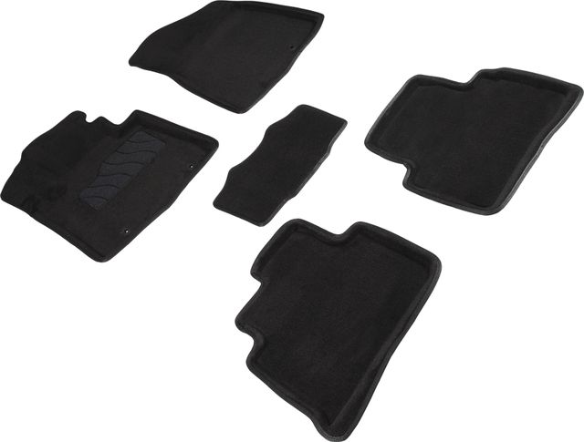 Коврики Seintex 3D ворсовые с бортиком для салона Hyundai Tucson III 2015-2026. Артикул 87314