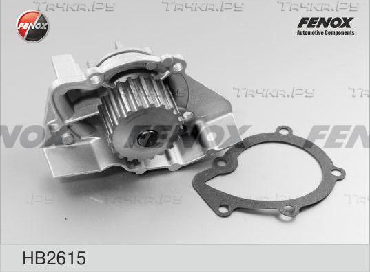 Помпа (водяной насос) Fenox для Fiat Cinquecento 1991-1998. Артикул HB2615