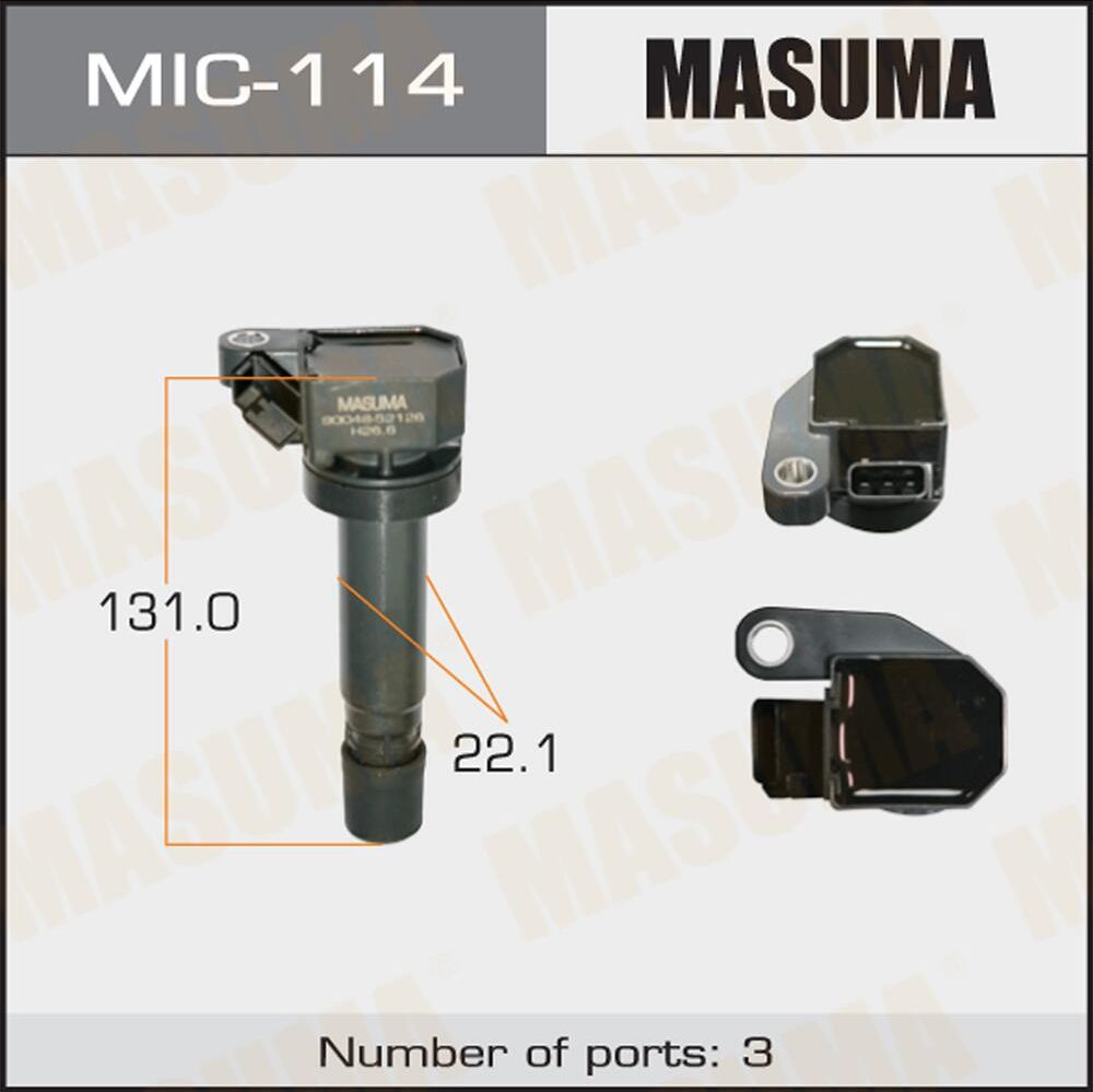 Катушка зажигания Masuma. Артикул MIC-114