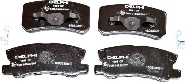 Тормозные колодки Delphi (Low-Metallic). Артикул LP1691