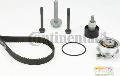 Ремень ГРМ с роликами (комплект) ContiTech для Volkswagen Golf VII 2012-2024. Артикул CT1167K1