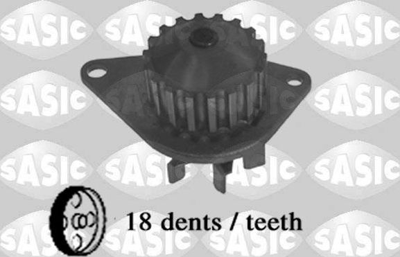Помпа (водяной насос) Sasic. Артикул 2011G01