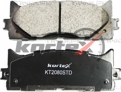 Колодки тормозные TOYOTA CAMRY(V40) 06- перед. (Kortex). Артикул KT2080STD