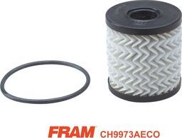 Масляный фильтр Fram для Citroen C4 II 2009-2026. Артикул CH9973AECO