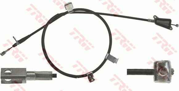 Трос ручника (тросик ручного тормоза) TRW. Артикул GCH488