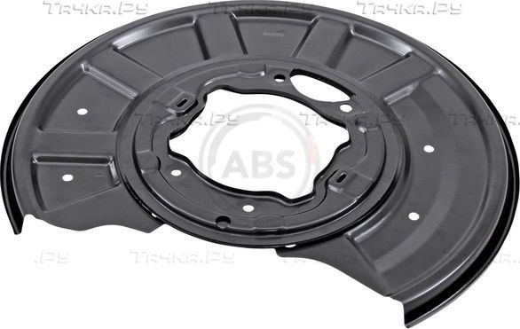 Кожух (щиток) тормозного диска ABS (Листовая сталь). Артикул 11334