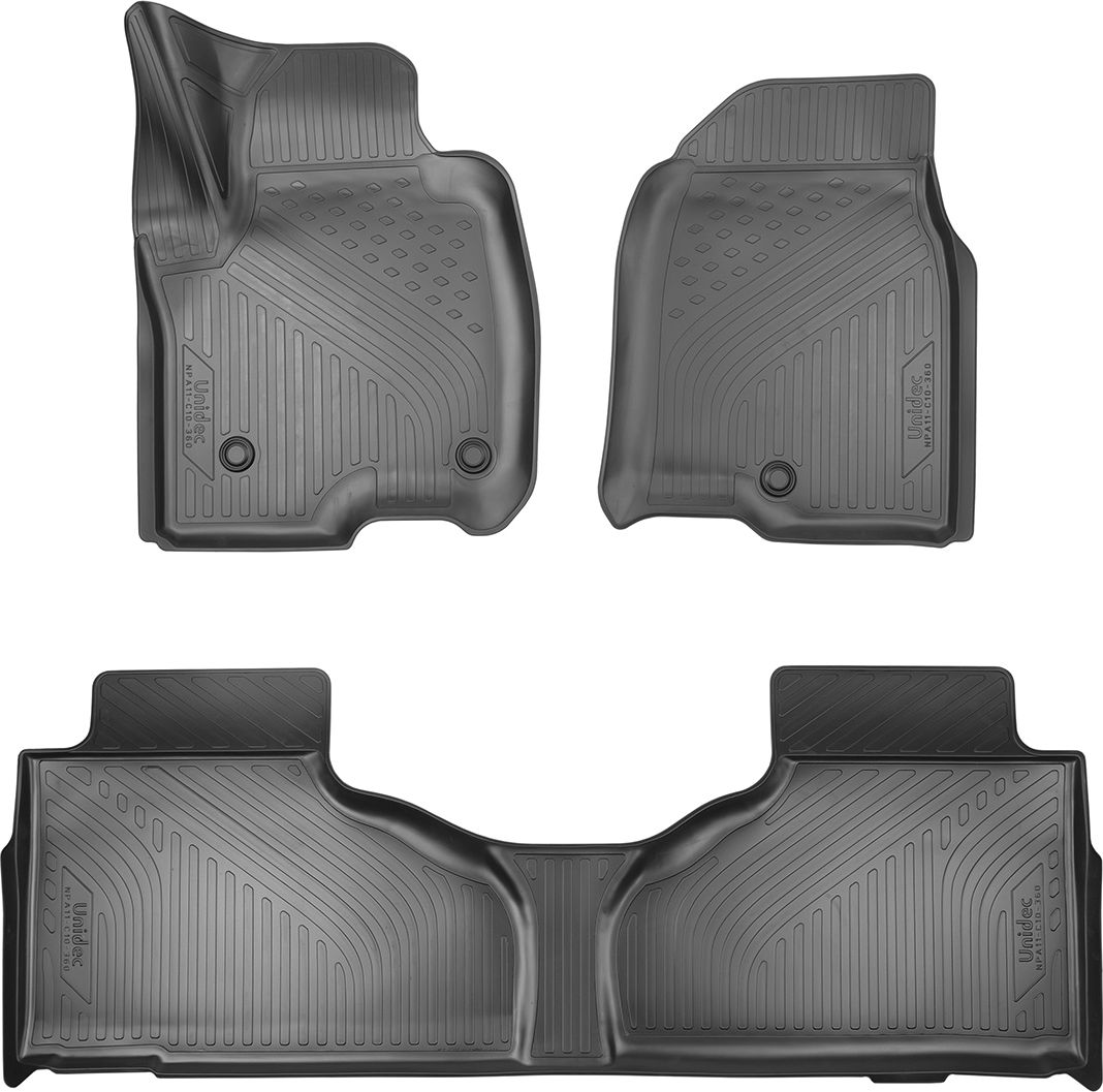 Коврики Норпласт для салона Cadillac Escalade V (1,2 ряд) 2020-2026. Артикул NPA11-C10-360-1