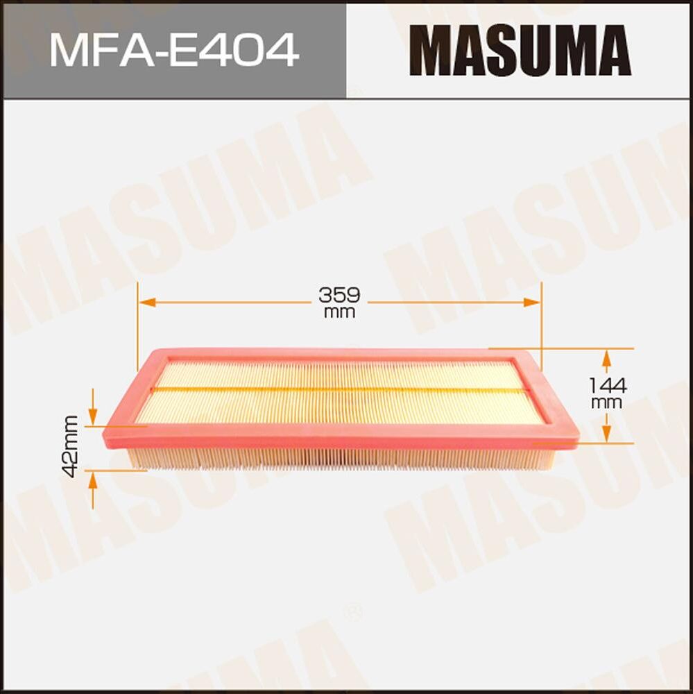 Воздушный фильтр Masuma. Артикул MFA-E404