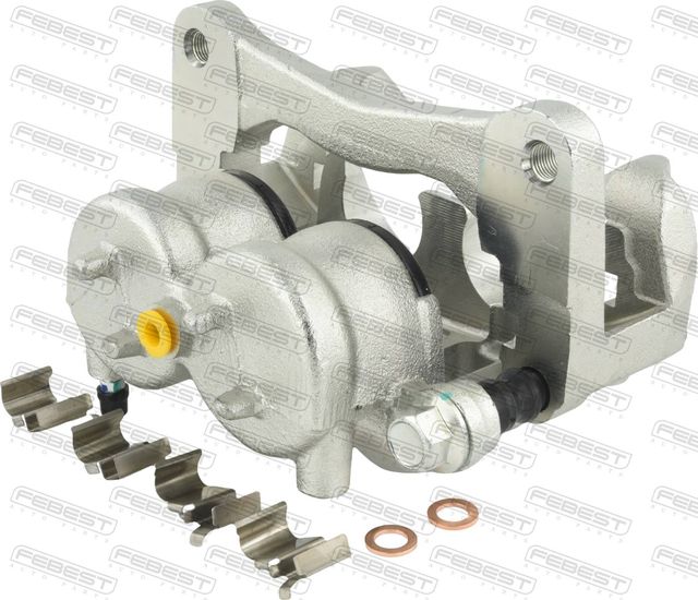 Тормозной суппорт Febest передний левый для Mitsubishi Pajero IV 2006-2021. Артикул 0477-V93WFLH