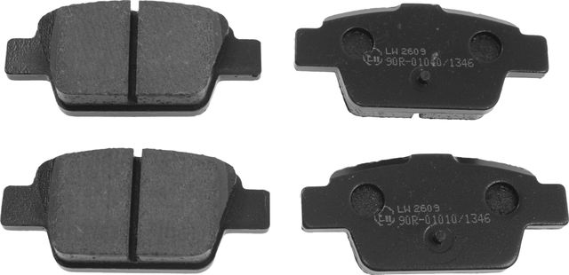 Тормозные колодки Blue Print задние для Fiat Stilo 2001-2008. Артикул ADL144204