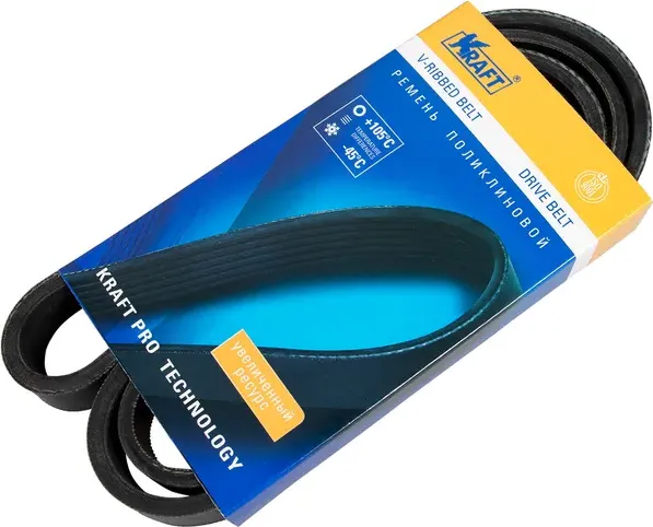 Ремень поликлиновой 6PK962 Ford Focus III (10-) 1.5/1.6 TDCi (Kraft). Артикул KT685595