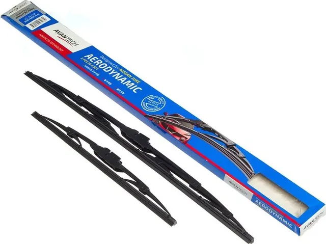 ЩЕТКА СТЕКЛООЧИСТИТЕЛЯ AERODYNAMIC NISSAN JUKE 2010 - (КОМПЛЕКТ 2 ШТ) (Avantech). Артикул AJ1422