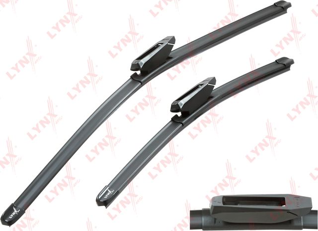 Щетки стеклоочистителя (дворники) LYNXauto для Renault Clio II 2000-2013. Артикул XF6040R