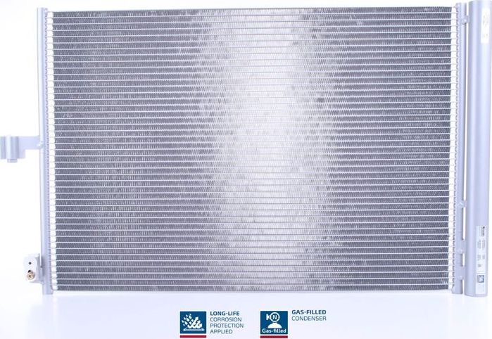 Радиатор кондиционера (конденсатор) Nissens (алюминий). Артикул 940420