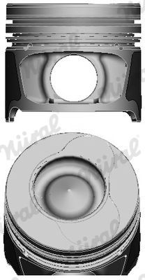 Поршневая група Nural для Renault Twingo II 2008-2014. Артикул 87-123400-20
