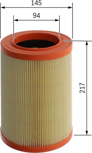 Воздушный фильтр Bosch для Alfa Romeo Giulietta III 2010-2026. Артикул F 026 400 297