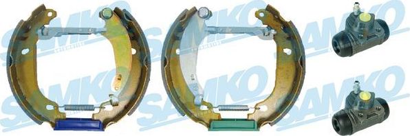 Тормозные колодки Samko EASY KIT задние для Renault Symbol ll 2008-2014. Артикул KEG456