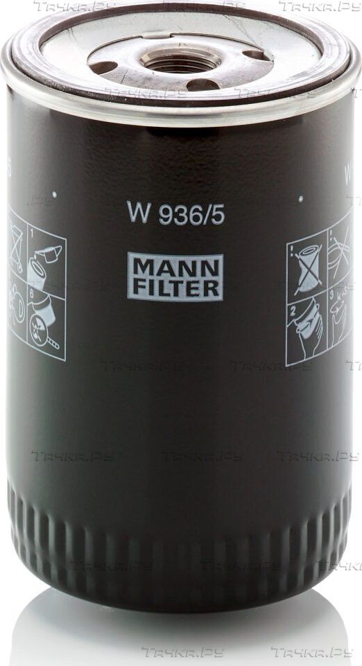 Масляный фильтр Mann-Filter для Chevrolet Suburban IX 1991-1996. Артикул W 936/5
