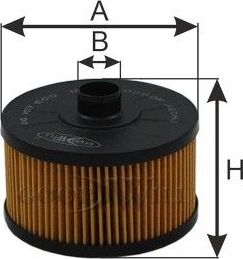 Масляный фильтр GoodWill. Артикул OG 167 ECO