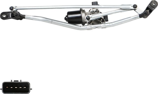 Трапеция стеклоочистителя (дворника) (в сборе) StartVOLT (Стальная труба). Артикул VWA 09003