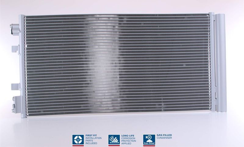 Радиатор кондиционера (конденсатор) Nissens (алюминий). Артикул 940259