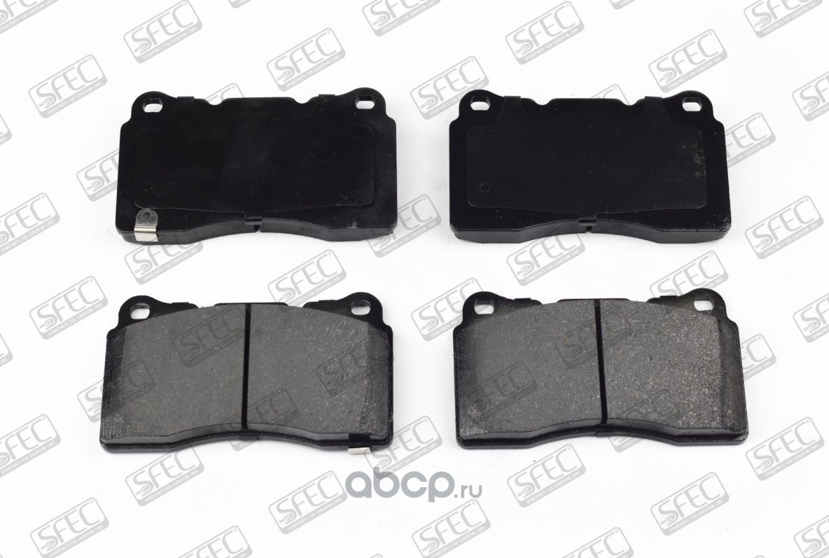 Тормозные дисковые колодки передние (Autosfec). Артикул BP011858