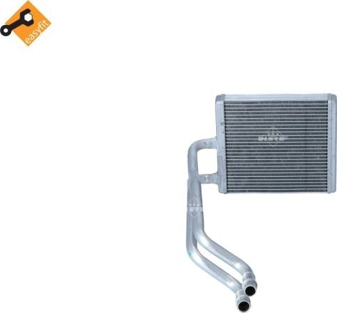 Радиатор отопителя (печки) NRF для Ford Fiesta VI 2008-2019. Артикул 54344