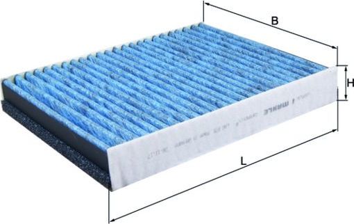 Салонный фильтр Mahle CareMetix® для Volvo V40 Cross Country I 2012-2019. Артикул LAO 875