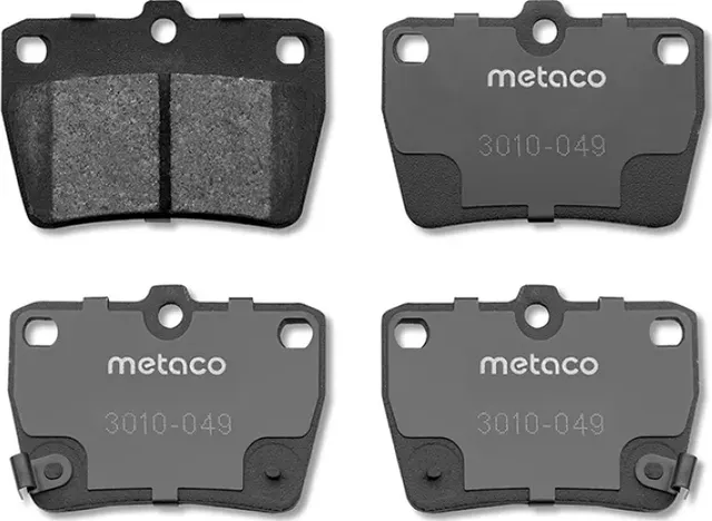 Колодки тормозные TOYOTA RAV 4 01- задн. (Metaco) Metaco. Артикул 3010049