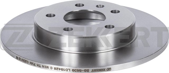 Тормозной диск Zekkert. Артикул BS-6639