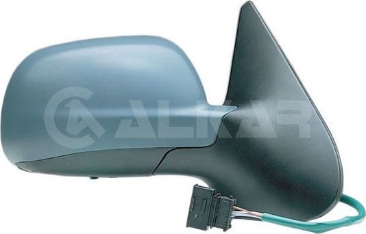 Зеркало боковое Alkar правое для Volkswagen Polo III 1997-2001. Артикул 6126109