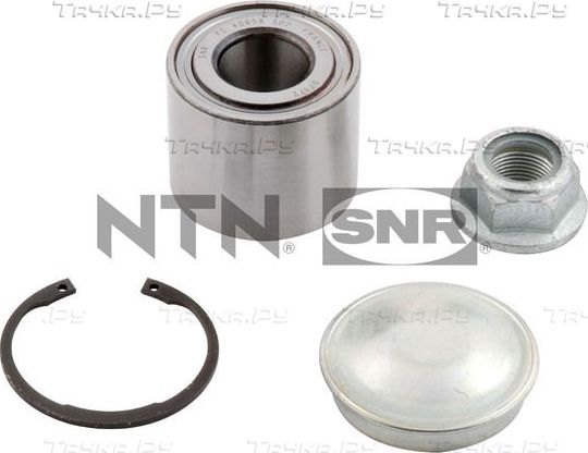 Ступичный подшипник (комплект) NTN / SNR задний для Renault Clio III 2005-2014. Артикул R155.77