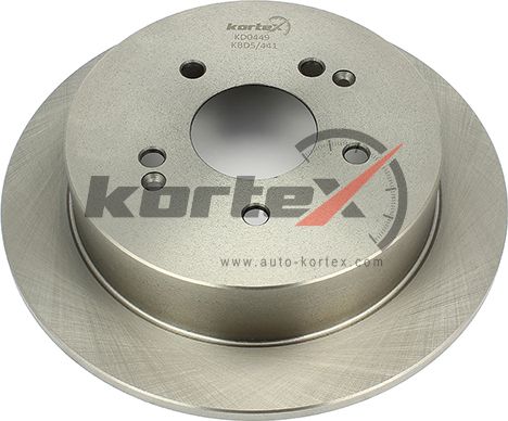 Диск торм. SSANGYONG ACTYON 12- зад.(d=284mm)(4WD) (Kortex). Артикул KD0449