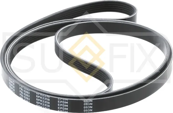 Ремень поликлиновый 6PK2358 (Sufix). Артикул FB-3263