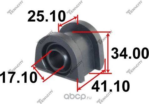 ВТУЛКА ЗАДНЕГО СТАБИЛИЗАТОРА 18 (Tenacity). Артикул ASBSB1001