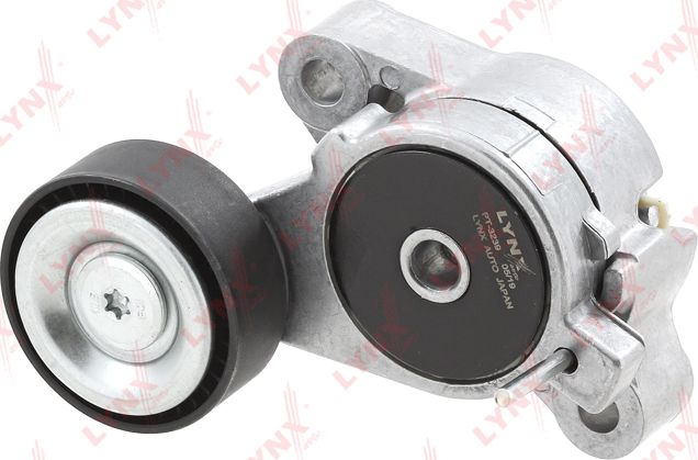 Натяжной ролик (натяжитель) приводного клинового зубчатого ремня LYNXauto. Артикул PT-3239