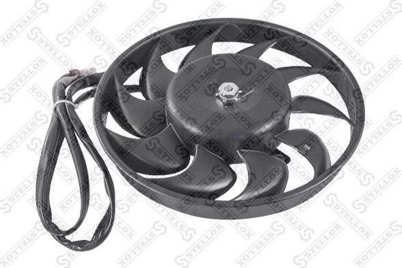 Вентилятор радиатора двигателя Stellox для Audi S6 I (C4) 1994-1997. Артикул 29-99045-SX