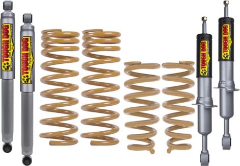 Лифт-комплект Tough Dog усиленной подвески для Toyota Land Cruiser 200 2008-2021 нагрузка - 300-500 кг. Артикул TD-200-LHFC