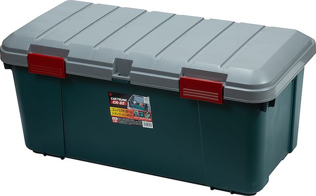 Ящик экспедиционный Iris Ohyama RV BOX Car Trunk 85, 85 литров 85x45x39 см, Хаки. Артикул CK-85