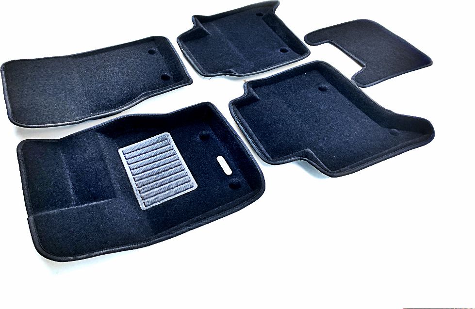 Коврики текстильные Euromat 3D Business для салона Land Rover Discovery V 2017-2026. Артикул EMC3D-003102