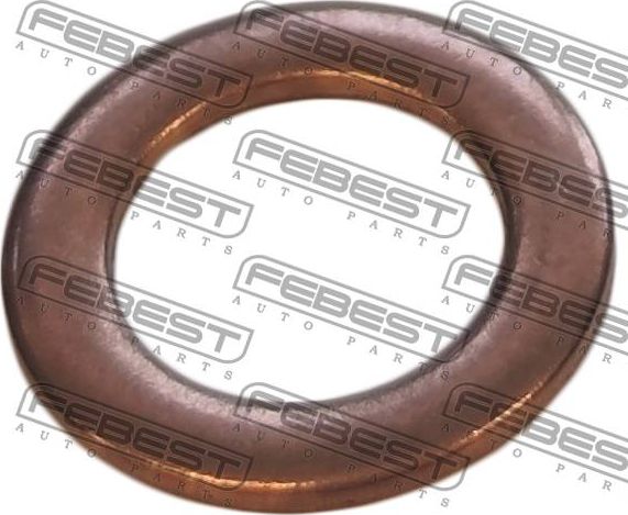 Шайба медная Ф10х16х1мм Febest. Артикул 88430-101610C